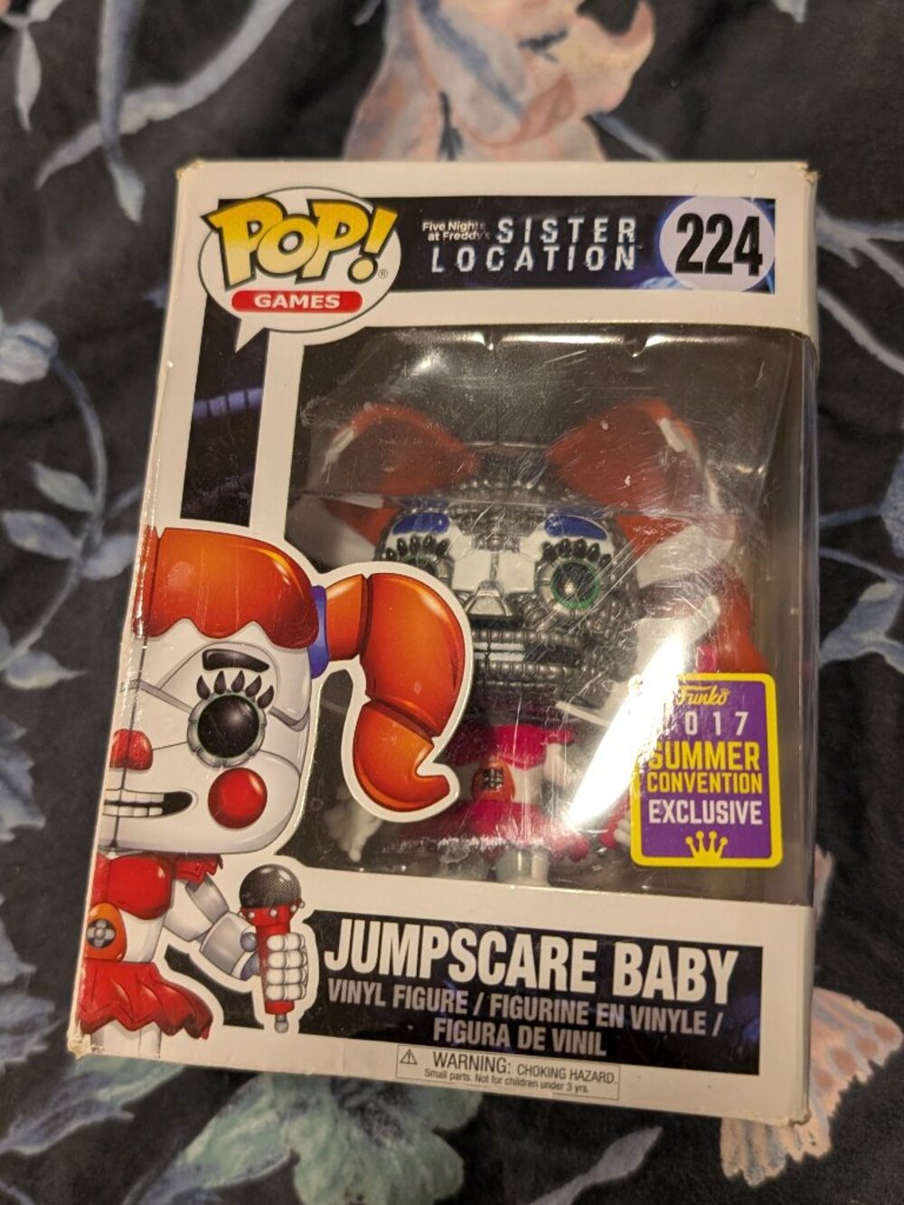 JUMPSCARE BABY Sister Location FIVE NIGHT'S AT FREDDY'S Funko POP 224 Exclusive